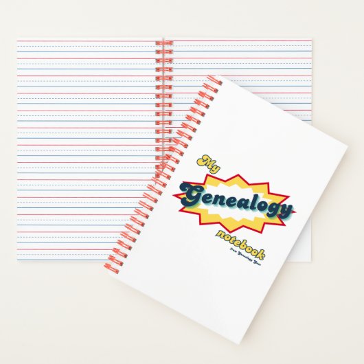 My Genealogy Notebook (lined pages) Notitieboek (Binnen)