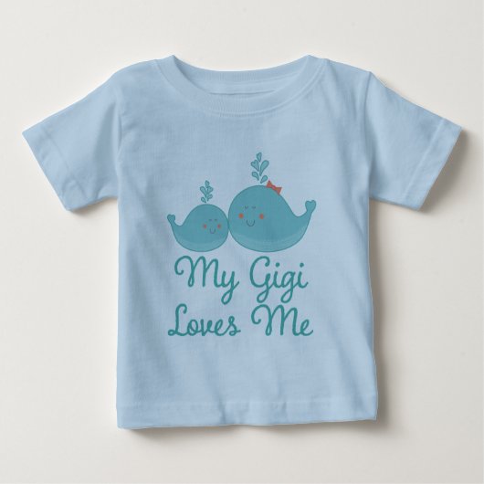 My Gigi Loves Me kleinkind cadeau T-shirt (Voorkant)