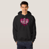 My Girlfriend Is A Huge Pain Valentine's Day I Lov Hoodie (Voorkant volledig)