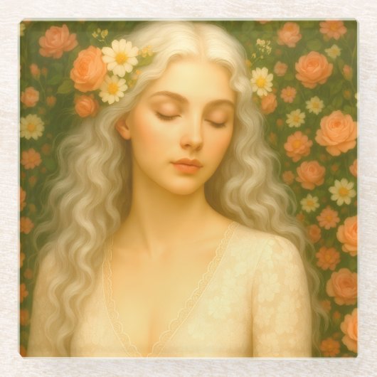 my glazen onderzetter (Voorkant)