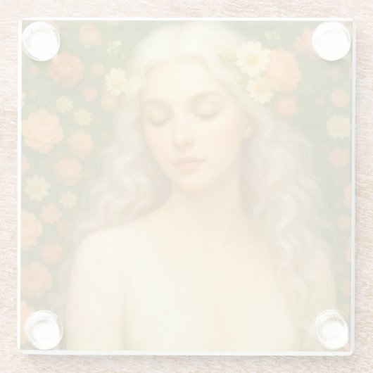 my glazen onderzetter (Achterkant)