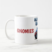 My Gnomies Funny Motorcycle Gnome Coffee Mug Koffiemok (Links)