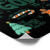 My God Is Christmas Jesus Is The Reason Faith Chri Poster (Hoek)