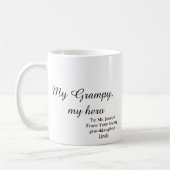 My Grampy My Hero Grandpa Coffee Mug Koffiemok (Links)