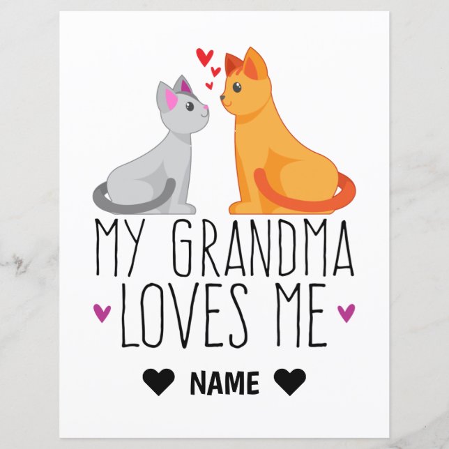 My Grandma Loves me (Voorkant)