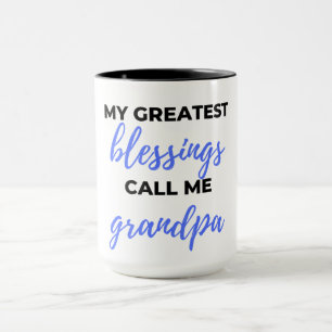 My Greatest Blessings Call Me Grandpa black Mok