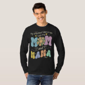 My Greatest Blessings Call Me Mom And NaNa Flower  T-shirt (Voorkant volledig)