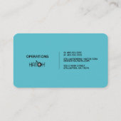 MY HATCH - OPERATIONS KAART VISITEKAARTJE (Achterkant)