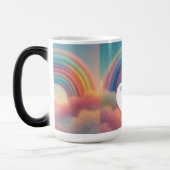 My Heart Beats for You In Rainbow Rhythm Romantic Magische Mok (Links)