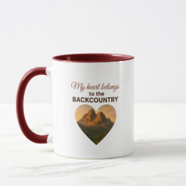 My Heart Belongs to the Backcountry Premium Mok