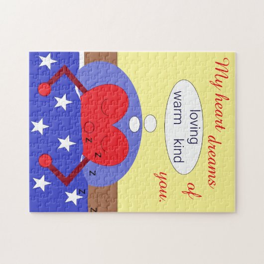 My Heart Dreams of You: Legpuzzel (Horizontaal)