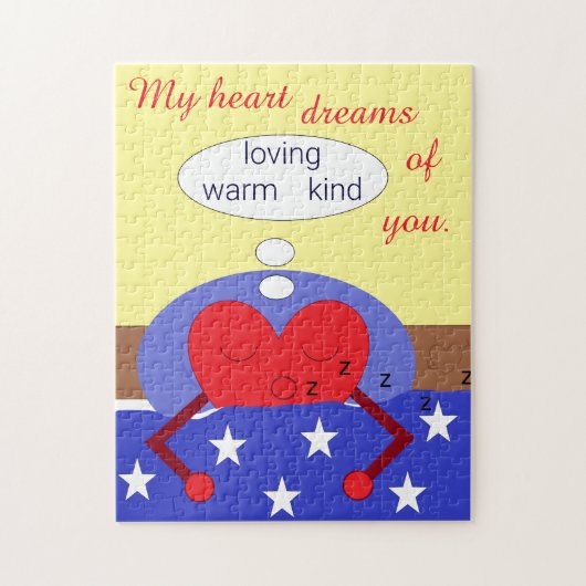 My Heart Dreams of You: Legpuzzel (Verticaal)