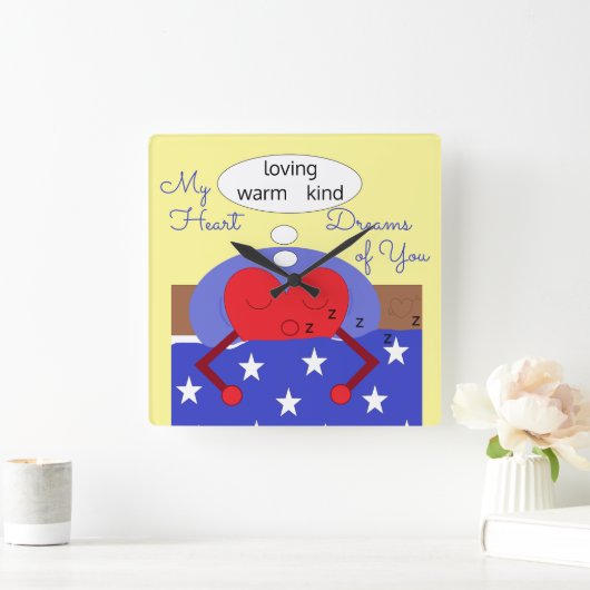 My Heart Dreams of You: Vierkante Klok (Huis)