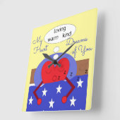 My Heart Dreams of You: Vierkante Klok (Hoek)