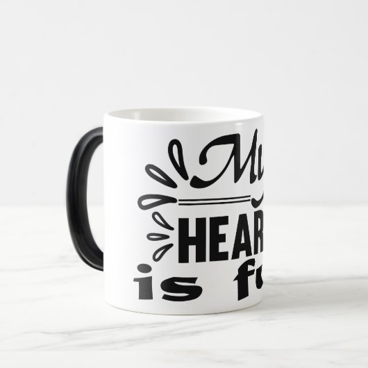 my heart full magische mok (Voorkant links)