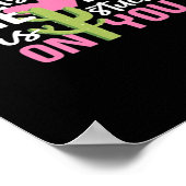 My Heart Is Stuck On You Cactus Heartfelt Design Poster (Hoek)