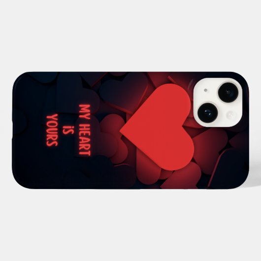 My Heart Is Yours Iphon 14 Case (Achterkant (horizontaal))