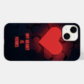 My Heart Is Yours iPhone 14 Hoesje (Achterkant (horizontaal))