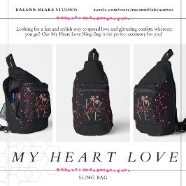 My Heart Love Schoudertas Sling Bag