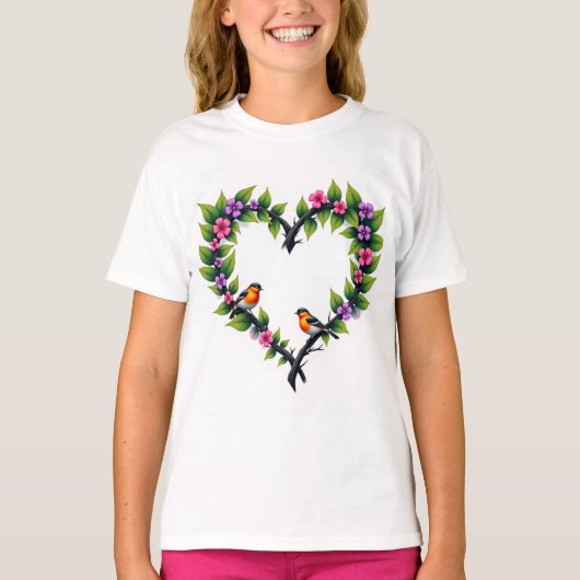 My heart  t-shirt (Voorkant)