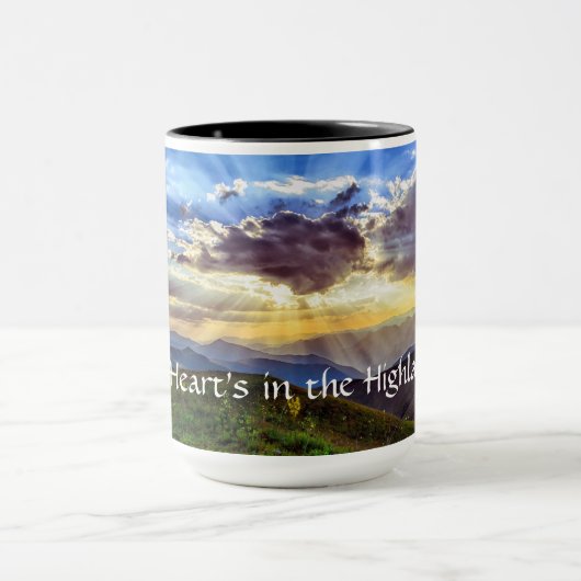My Heart's in the Highlands Coffee Mug Mok (Midden)
