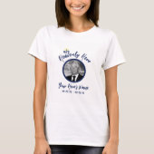 My Heavenly Hero Ladies Memorial T-shirt wit w / b (Voorkant)