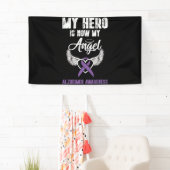 My Hero is Now My Angel Alzheimer Awareness Spandoek (Insitu)