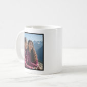 My Hero My Mom Bold Personalized Custom 1 Photo Koffiemok (Voorkant links)