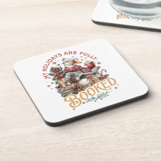 My Holidays Are Fully Booked  Bier Onderzetter (Linkerzijde)