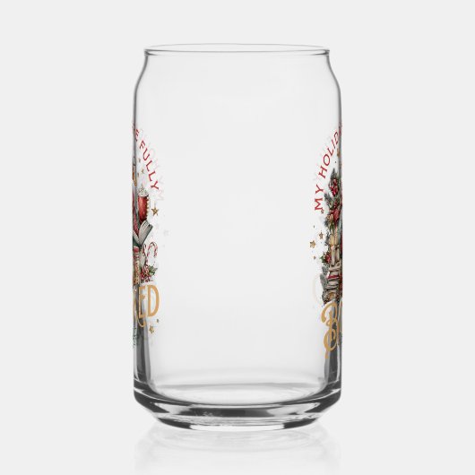 My Holidays Are Fully Booked  Blikvorm Glas (Links)