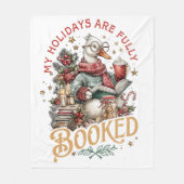 My Holidays Are Fully Booked  Fleece Deken (Voorkant)