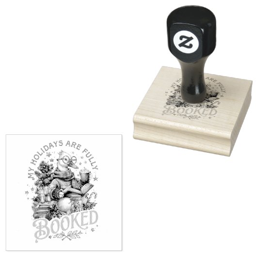 My Holidays Are Fully Booked  Rubberstempel (Gestempeld)