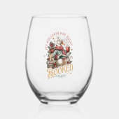 My Holidays Are Fully Booked Wijnglas Zonder Voet (Achterkant)