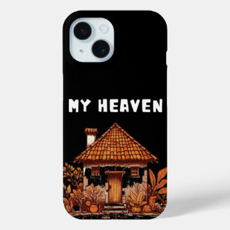 MY HOME HEAVEN Telefoonhoesje iPhone 15 Case