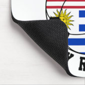 My Home My Roots Uruguay Flag Soccer  Muismat (Hoek)