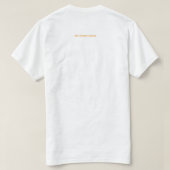 My Home Qatar – Minimalist Design T-shirt (Design achterkant)