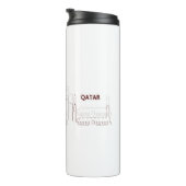 My Home Qatar – Minimalist Design Thermosbeker (Geroteerd rechts)