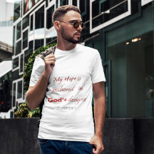 My hoop is verankerd in Gods ontwerp T-shirt