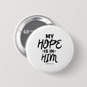 My Hope Good Hope Cotes Gospel Graphics Hope West Ronde Button 5,7 Cm (Voorkant /achterkant)