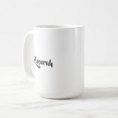 My Hope is in Jesus Pink Floral Koffiemok (Voorkant links)