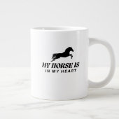 MY HORSE HORSE LOVER SHIRT GROTE KOFFIEKOP (Rechts)