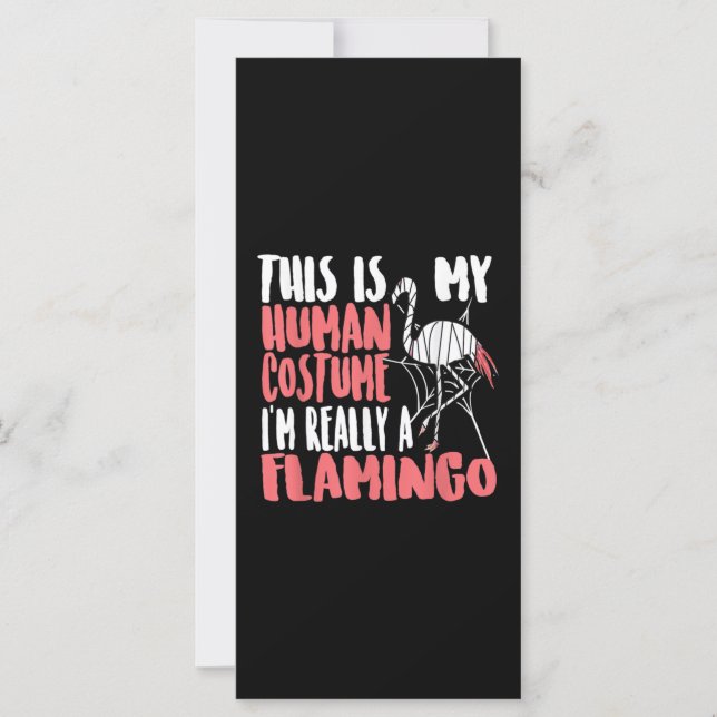 My Human Costume Im Really A Flamingo Mummy Cute (Voorkant)