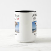 My Humans Are Getting Married – 2 Custom Dog Photo Mok (Midden)