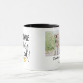 My Humans gaan trouwen met Dog & Cat Photo Mok (Midden)