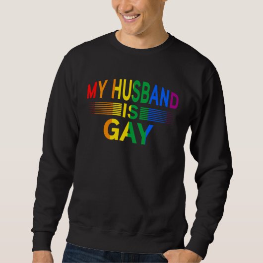 my Husband is gay Month Human Rights Proud Ally Qu Trui (Voorkant)