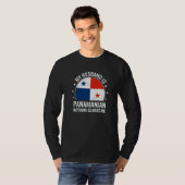 My Husband Is Panamanian Nothing Scares Me Panama T-shirt (Voorkant volledig)