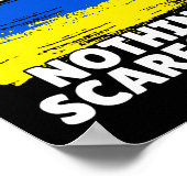 My Husband Is Ukrainian Funny Ukraine Flag Gift Fo Poster (Hoek)