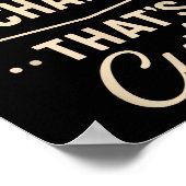 My Husband Thinks He’s In Charge Funny Saying Humo Poster (Hoek)