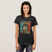 My Husky Thinks I m Cool  Dog Owner T-shirt (Voorkant volledig)