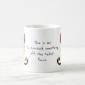 My "I Knocked Something off the Table" Face Cat  Koffiemok (Center)